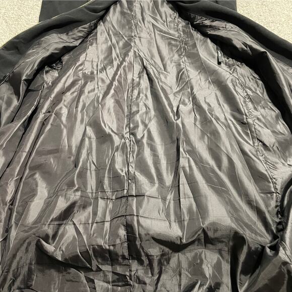 Calvin Klein Sleevelss Sheath Dress Full Zip Knee Length Womens 10 Black Stretch - Picture 11 of 11